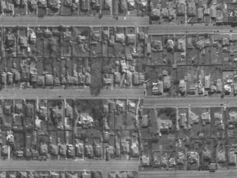 391 Hereford Street from the air, 1940-1944