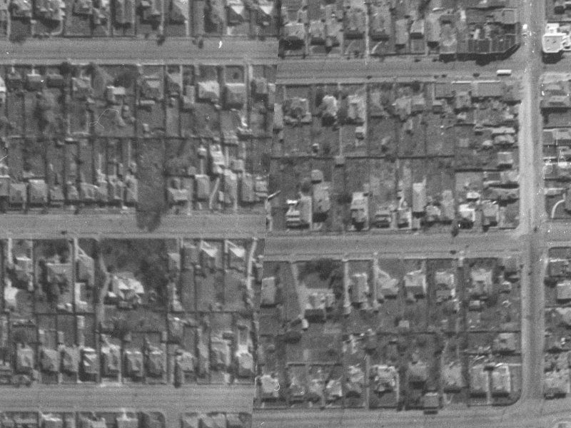 402 Hereford Street from the air, 1940-1944