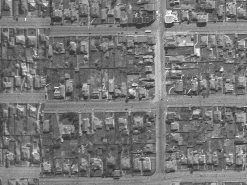 428 Hereford Street from the air, 1940-1944