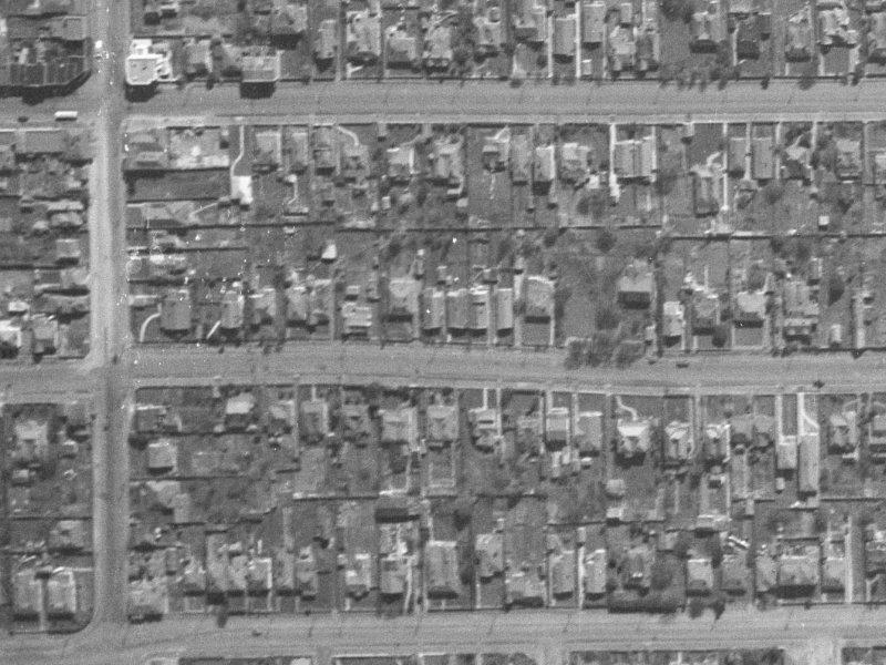 468 Hereford Street from the air, 1940-1944