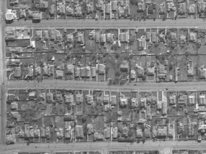 488-490 Hereford Street from the air, 1940-1944