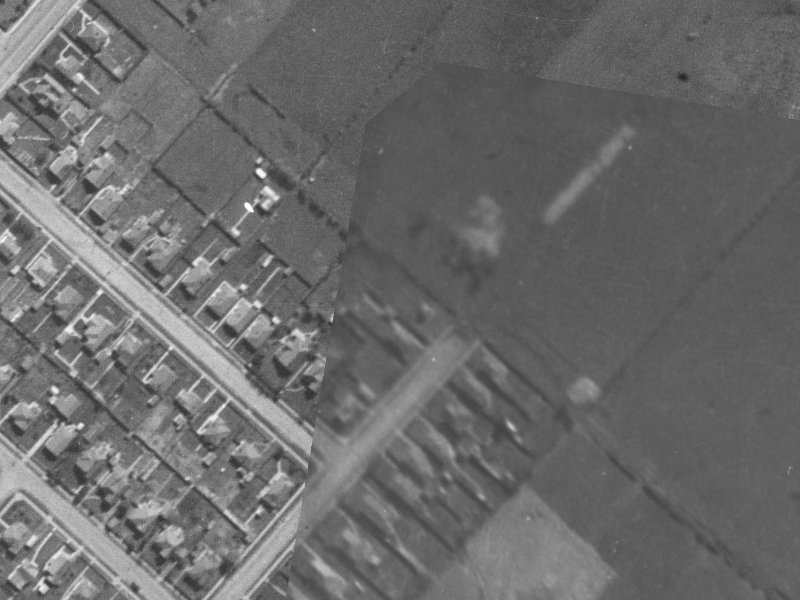 26 Pamela Street from the air, 1940-1944