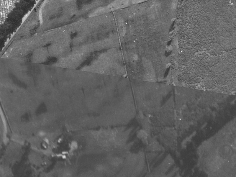 Taranui Place from the air, 1940-1944