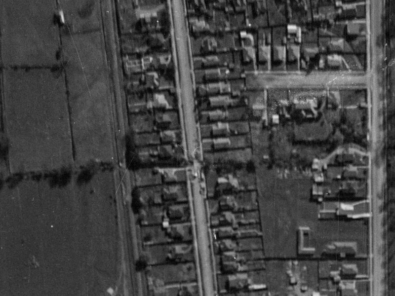 58 Brockworth Place from the air, 1940-1944