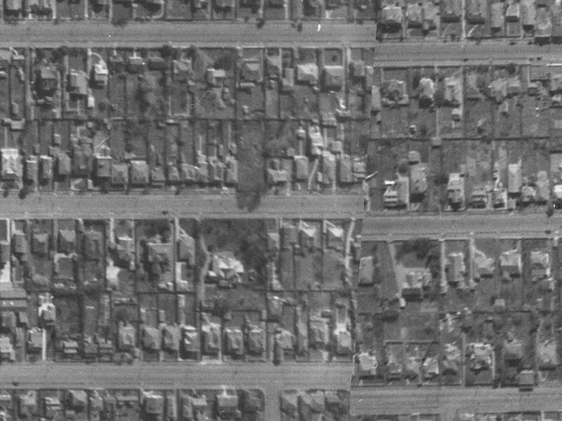 388 Hereford Street from the air, 1940-1944