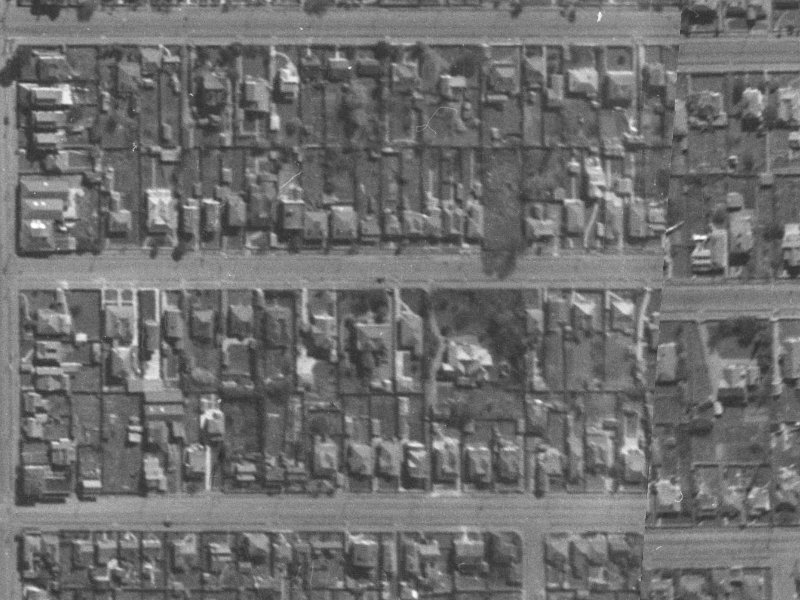 370 Hereford Street from the air, 1940-1944