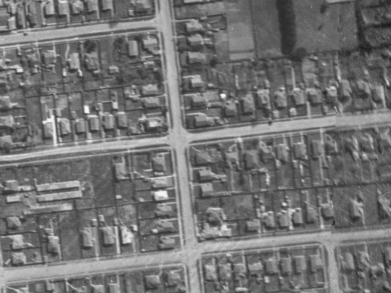 33 Maxwell Street from the air, 1940-1944