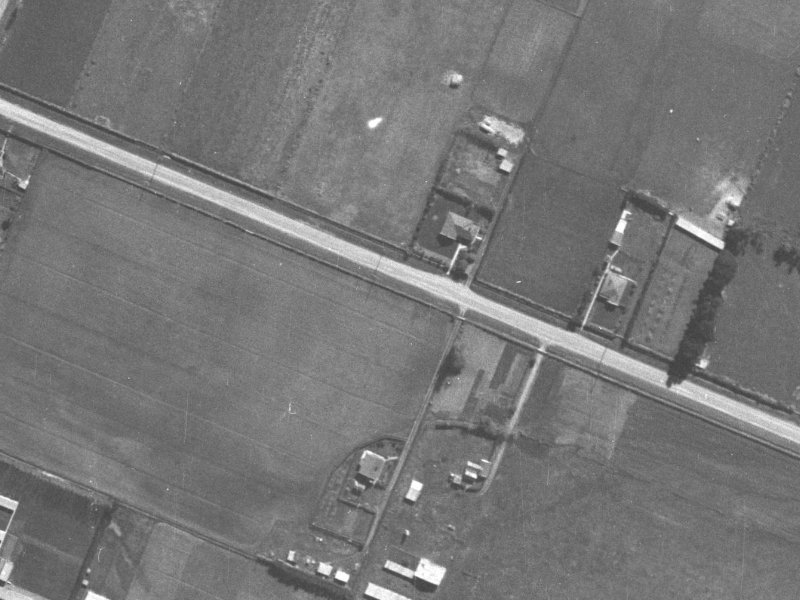 97 Buchanans Road from the air, 1940-1944