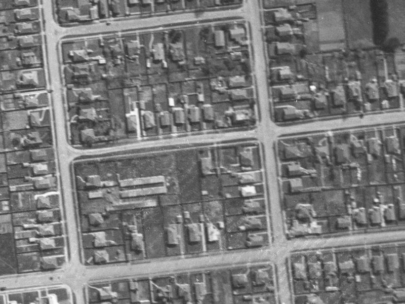 39A Maxwell Street from the air, 1940-1944