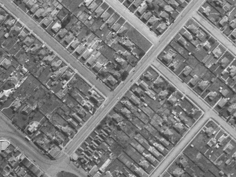 29 Buckleys Road from the air, 1940-1944