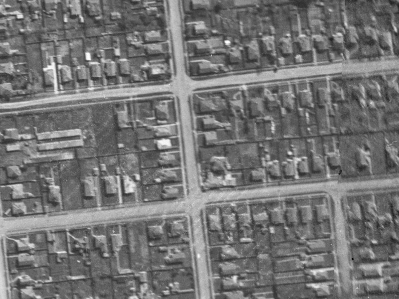 84A Matipo Street from the air, 1940-1944