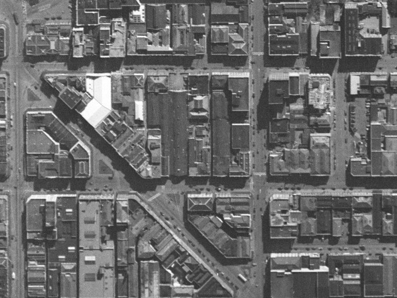 692 Colombo Street from the air, 1940-1944