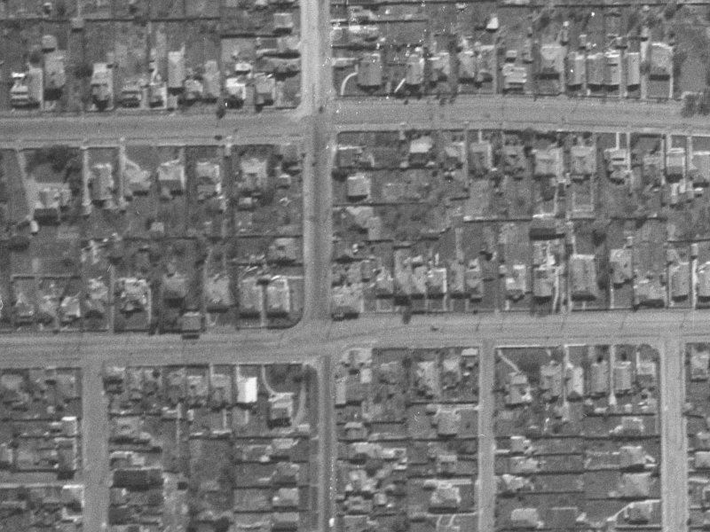 441 Cashel Street from the air, 1940-1944