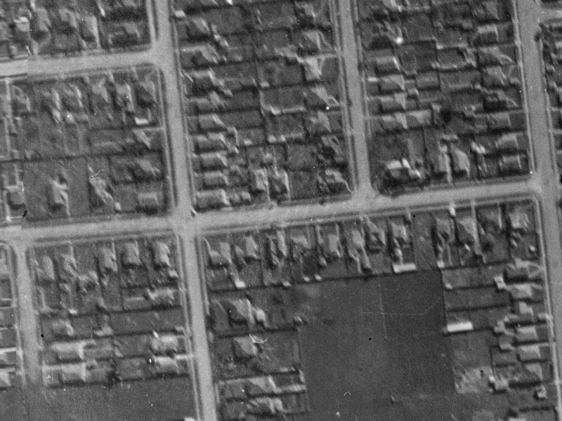 44A Peverel Street from the air, 1940-1944