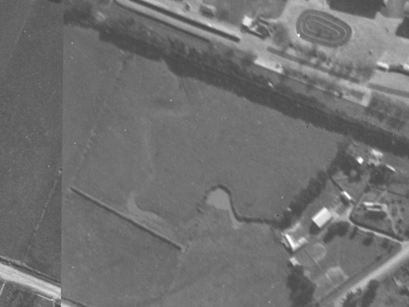 Showgate Avenue from the air, 1940-1944