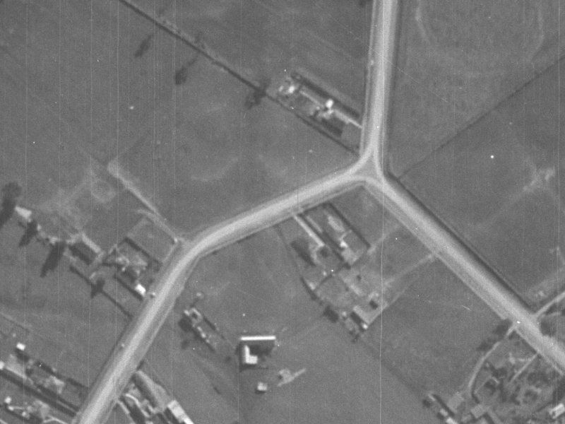 65 Middlepark Road from the air, 1940-1944