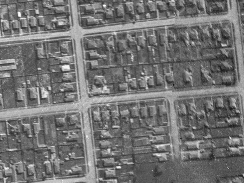 76 Peverel Street from the air, 1940-1944