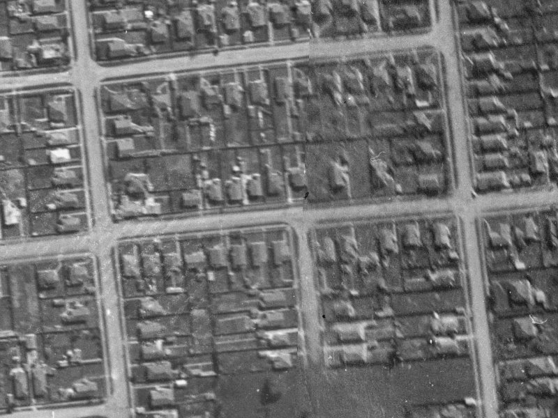 68A Peverel Street from the air, 1940-1944