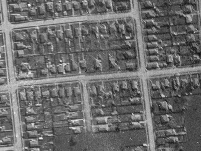 62 Peverel Street from the air, 1940-1944