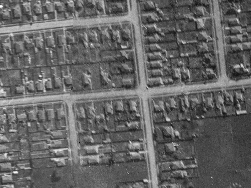 55 Peverel Street from the air, 1940-1944