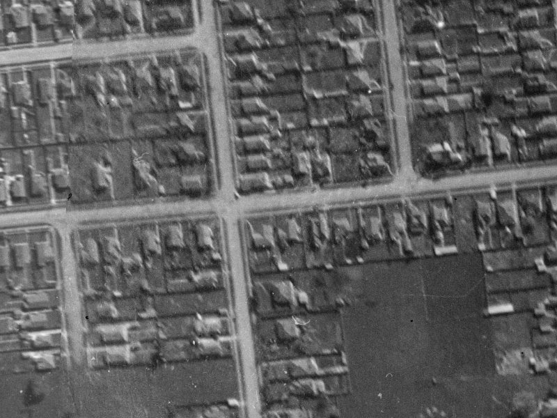 47 Peverel Street from the air, 1940-1944