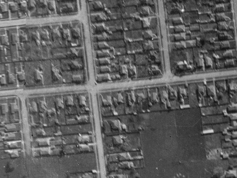 51B Peverel Street from the air, 1940-1944