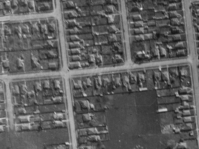 45 Peverel Street from the air, 1940-1944