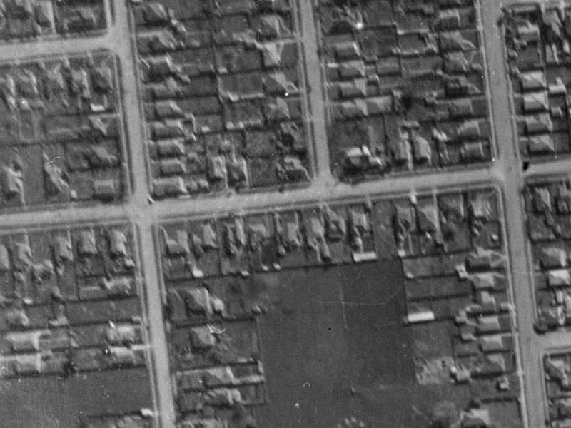 41 Peverel Street from the air, 1940-1944