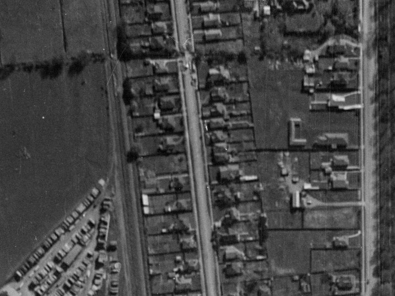 99 Deans Avenue from the air, 1940-1944