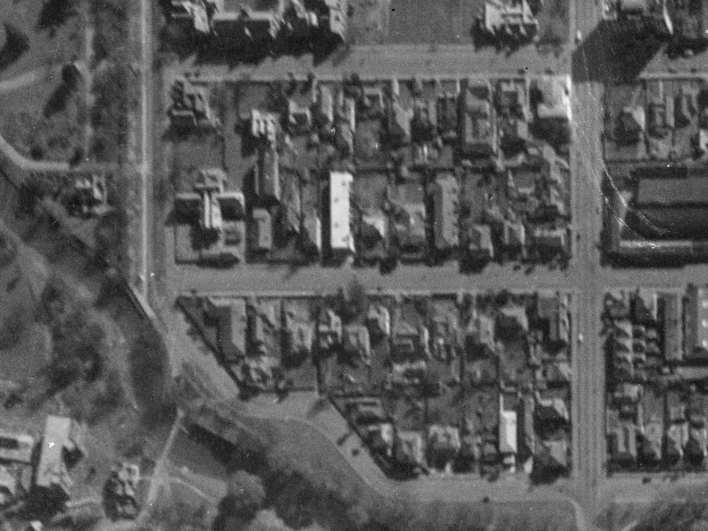 23 Cashel Street from the air, 1940-1944