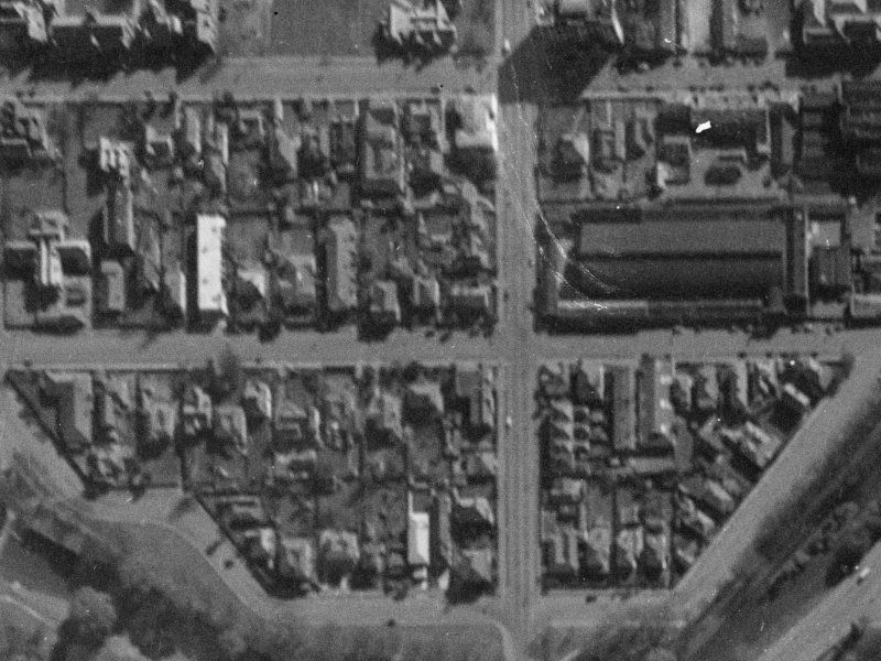 39 Cashel Street from the air, 1940-1944