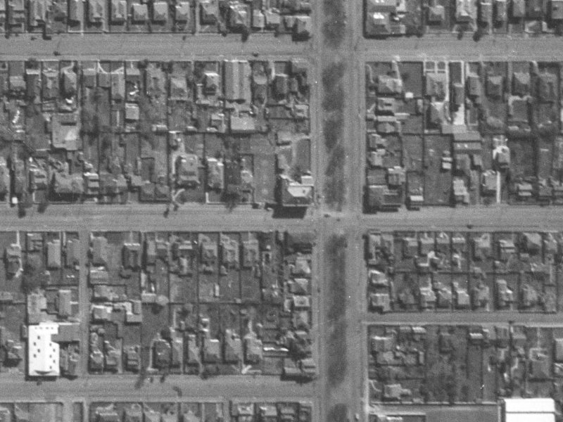 339D Cashel Street from the air, 1940-1944