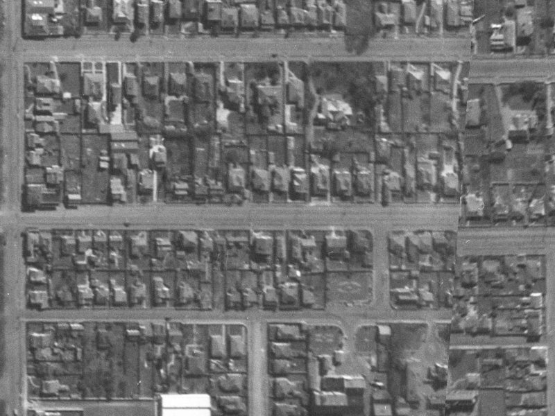 394 Cashel Street from the air, 1940-1944