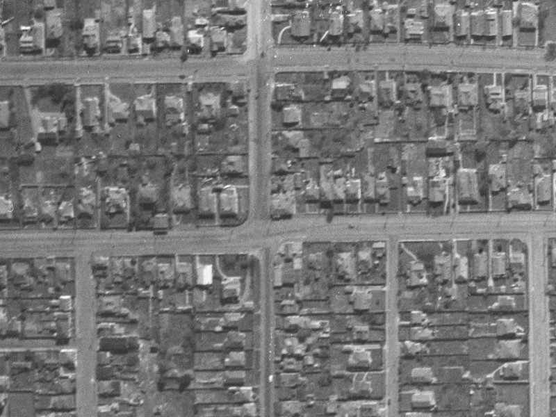 42 Stanmore Road from the air, 1940-1944