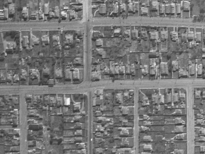 460 Cashel Street from the air, 1940-1944