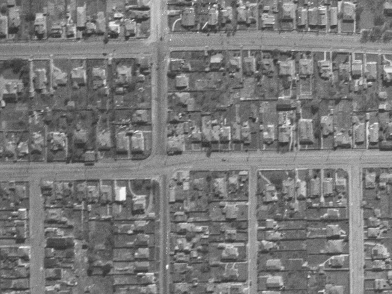 460 Cashel Street from the air, 1940-1944
