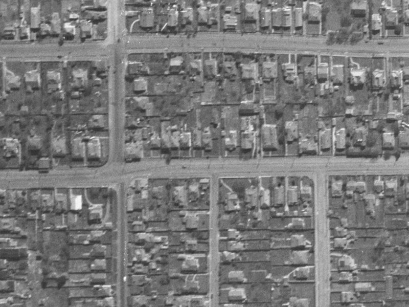 135 Nursery Road from the air, 1940-1944