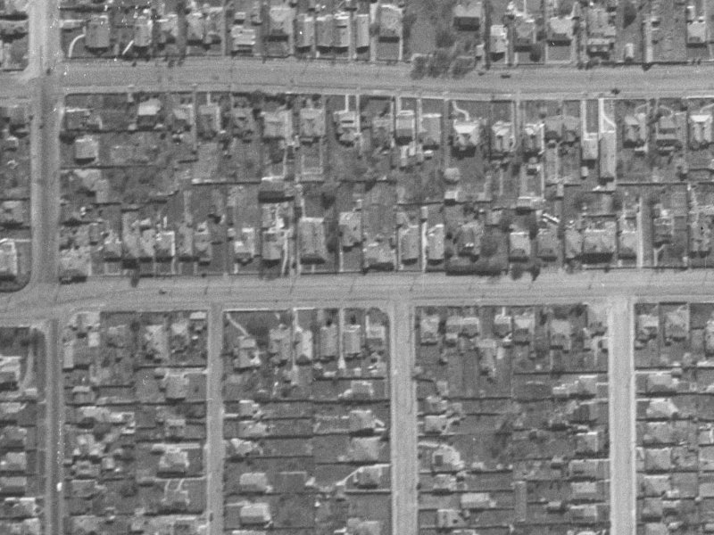 480 Cashel Street from the air, 1940-1944