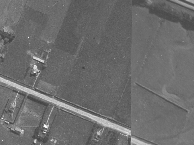 54A Showgate Avenue from the air, 1940-1944