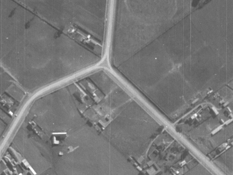 33 Craven Street from the air, 1940-1944