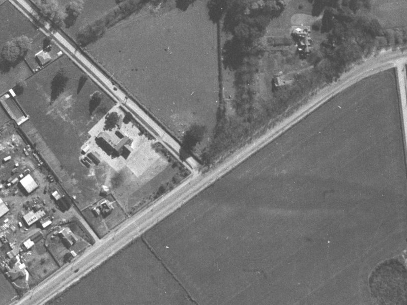 58B Main South Road from the air, 1940-1944