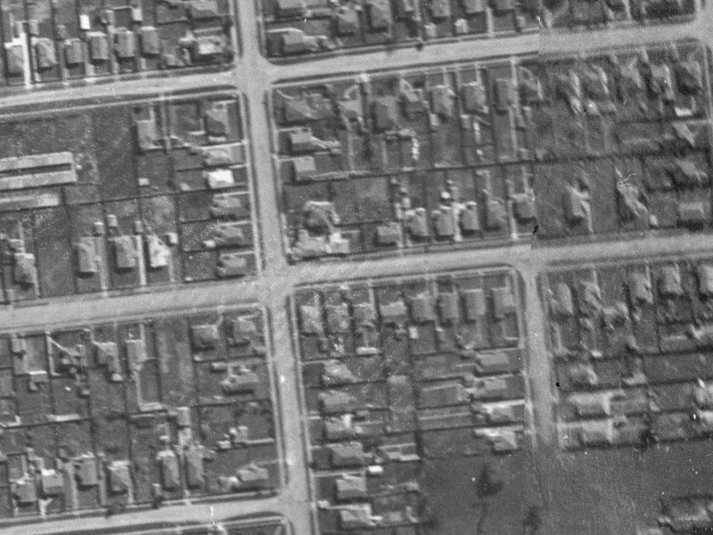 78 Peverel Street from the air, 1940-1944