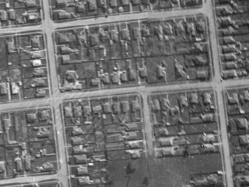 67 Peverel Street from the air, 1940-1944