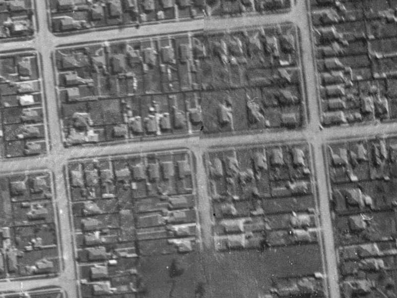 2–4 Broadbent Street from the air, 1940-1944