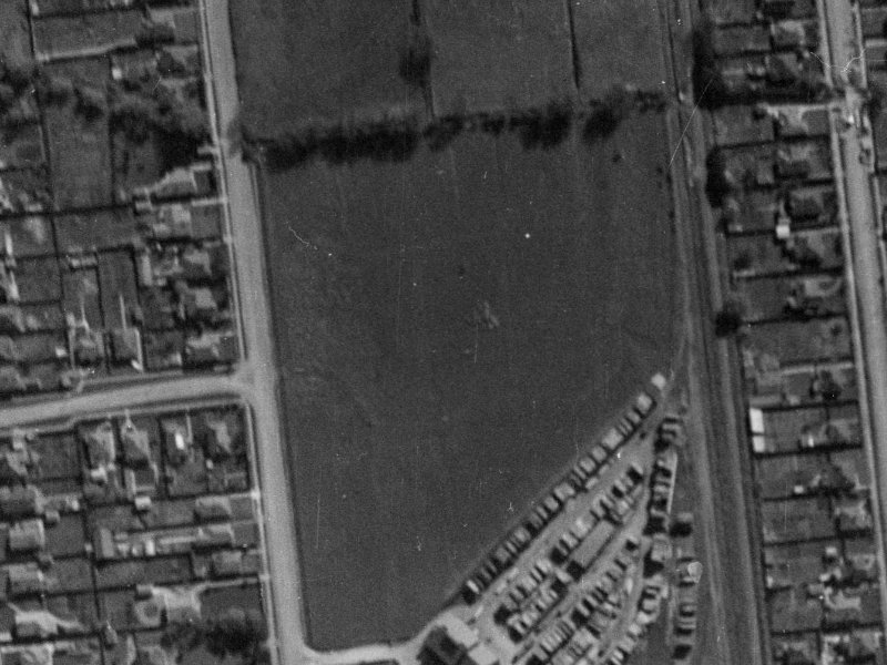 Leslie Hills Drive from the air, 1940-1944
