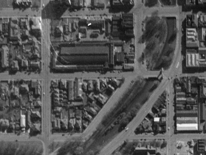 60 Cashel Street from the air, 1940-1944