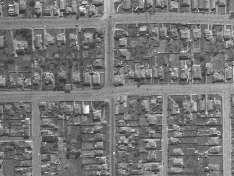 42E Stanmore Road from the air, 1940-1944