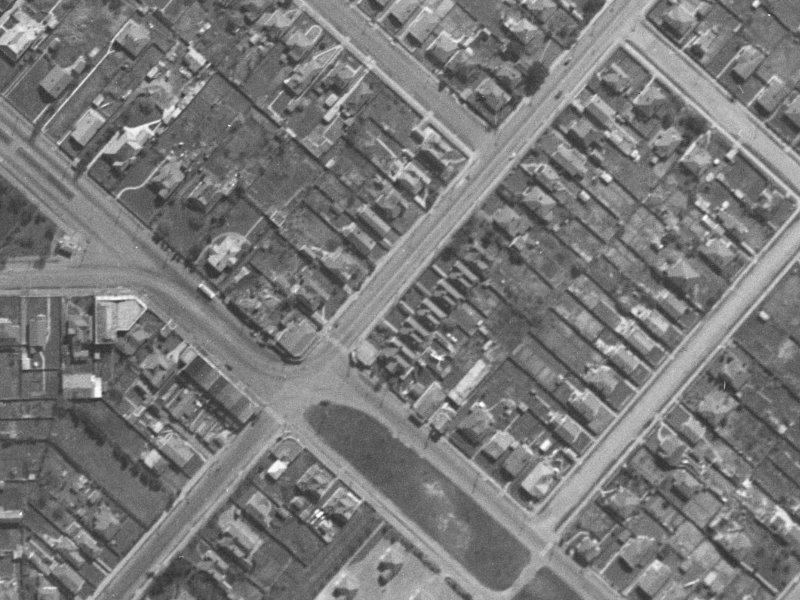 4 Buckleys Road from the air, 1940-1944