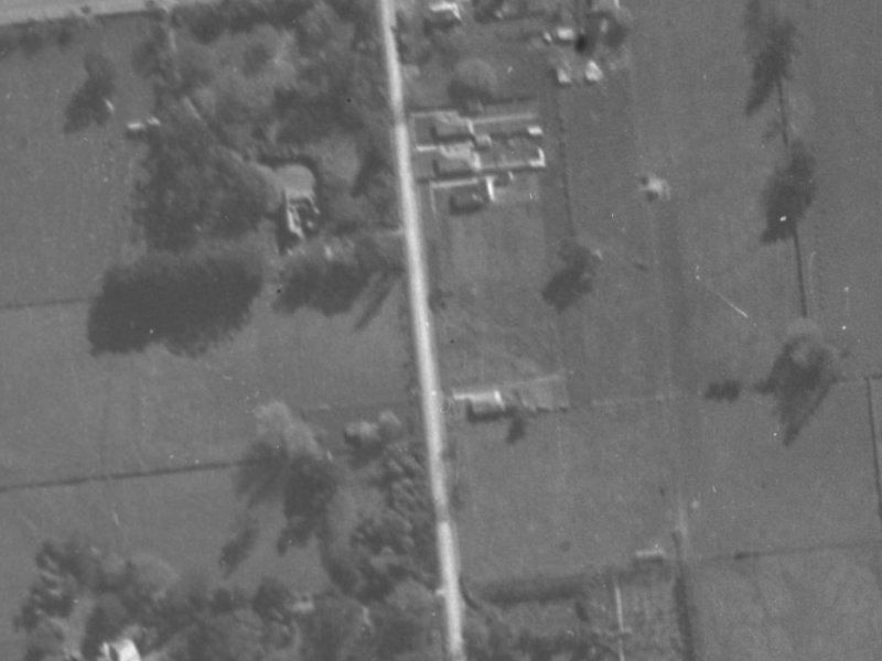 23-25 Hansons Lane from the air, 1940-1944