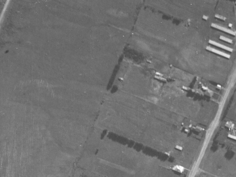 Manurere Street from the air, 1940-1944